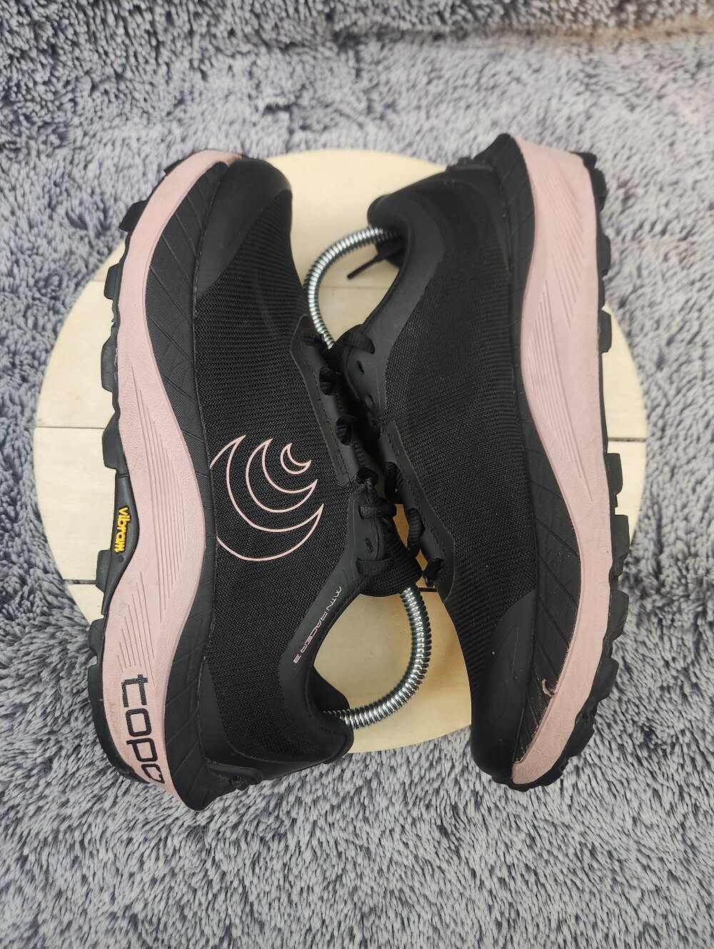 Topo MTN Racer 3 Trail Running Shoes Black Women's Size 7.5 - Picture 5 of 9
